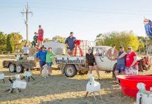 Stuffed Santa spread drought relief message Stuffed Santa Winnersweb TBW Newsgroup