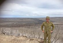 City soldier remains on island duty Chris Smaling TBW Newsgroup