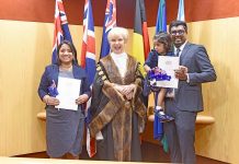 City welcomes new citizens Indian Family Citizenship TBW Newsgroup