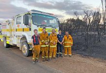 Island praise for firefighters James Lassaline, James Eyeres, Wade Chant, John Kerr, Scott Hamilton TBW Newsgroup