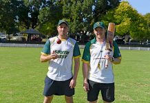 South East cricketers commit to country cup carnival in hope to secure silverware Robbie Drenthen, Nick Mcinerney Dsc 9959 TBW Newsgroup