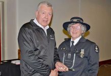 St John volunteer’s dedication recognised St John Ceo Ray Creen And Retiring Limestone Coast Member Elizabeth Groo...web TBW Newsgroup