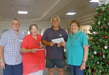 Hallmont Estate hosts annual charity event to support community Terry Walters, Colleen Connell, Vince Versace And Lorraine Musgrove TBW Newsgroup