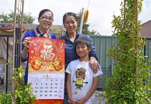 Mount Gambier family joins global celebration Tina Lam, Thi Nguyen Nad Vincent Tran TBW Newsgroup