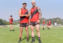 East Gambier coach optimistic after strong off-season recruitment effort A Matt Mccallum, Matt Willson Dsc 7884 TBW Newsgroup