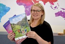 Travel journey leads to home Caitlin Lambert (2) TBW Newsgroup