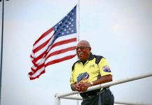Father/son duo fly American speedway flag down under Doug Clark TBW Newsgroup