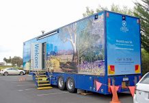 Mobile breast screening unit to provide free examinations to Millicent women Sanyo Digital Camera TBW Newsgroup