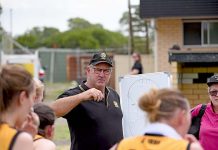Reigning premiership football coach takes women’s regional leadership position Michael Hunt Dsc 3262 TBW Newsgroup