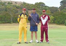 Inaugural Reconciliation game headlines penultimate round of Barber Shield cricket Nick Mcinerney, James Dunn, David Somerfield Dsc 0464 TBW Newsgroup