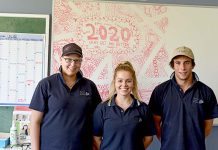 Penola High School students to share education experience Amy Whitehouse, Ebonie Multon Adn Caleb TBW Newsgroup