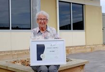 Volunteer dedication recognised with award Jan Armit Flinder Award TBW Newsgroup