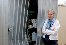 Break-in frustrates mental health body Jan Nels Shed Break In TBW Newsgroup