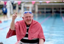 City swimmer sets sights on bigger picture Pat Lane TBW Newsgroup