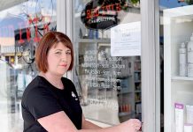Hairdresser puts community safety ahead of business Rebecca Foreman Red Ivie 2 TBW Newsgroup