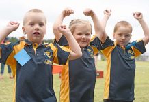 Pines Sports Day Michaelm, Grace And Harley TBW Newsgroup