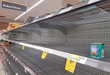 Call for calm amid Coronavirus panic Shelves 6 TBW Newsgroup