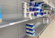 Purchase restrictions imposed as ‘panic buyers’ empty shelves across the nation Toilet Paper TBW Newsgroup