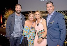 Pinkerton Palm Hamlyn and Steen’s 25 year anniversary celebration Andrew Hunt And Lou Flohr With Tanja Adn Adam Morgan TBW Newsgroup