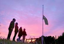 Families across region quietly honour military service and sacrifice in private dawn services Gandolfi Family Anzac Dayweb TBW Newsgroup