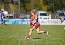 South Gambier footballer overcomes adversity to win third women’s best and fairest award Tess Andrews Dsc 7232 TBW Newsgroup