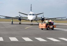 Leader pleads for airline support Rex Front TBW Newsgroup