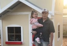 Doting Mount Gambier dad takes classic cubby house building to the next level Evie And Jeremy TBW Newsgroup