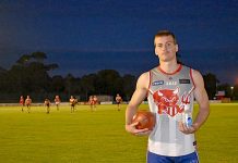 Demons take positive step towards competitive football return Todd Reid Dsc 1995 TBW Newsgroup