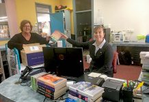 Millicent library ‘back in business’ Carmel And Kristy TBW Newsgroup