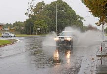 Rain brings road safety warning Wet Weather Driving Pic TBW Newsgroup