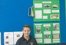 Primary School research project delves into Anzac Day origins Blair (1) TBW Newsgroup