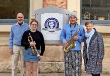 Scholarships help Mount Gambier-based students hone skills Bob Cowan, Abigail Marshall, Zachary Treloar, Gayle Cowan TBW Newsgroup