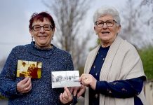Marathon fundraising effort remembered with special donation Luigina Bresolin And Rosella Bidese TBW Newsgroup