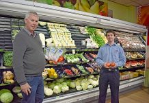 Supermarket milestone celebrated Noll Foster TBW Newsgroup
