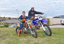 Mount Gambier Junior Motorcycle Club to drop gate for 2020 season Richard Humphries, Blake Humphries Dsc 2315 TBW Newsgroup