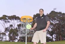 Disc golf champions to glide into history books Ryan Nicholson Dsc 0168 TBW Newsgroup
