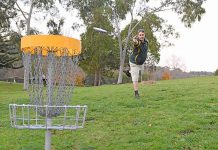 Disc golf action returns following shutdown Ryan Nicholson Dsc 5804 TBW Newsgroup