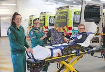 Crash unable to derail city rider Emily, Bek And Deegan With Shirt TBW Newsgroup