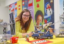 Students get Lego masterclass Jodie Collard TBW Newsgroup