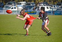Millicent youngsters continue undefeated record in Western Border junior league Blake Neshoda, Liam Chant Dsc 0431 TBW Newsgroup