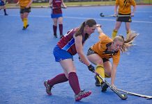 Lower South East Hockey Association season is underway Brooke Green, Olivia Turner Dsc 2544 TBW Newsgroup