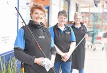 Region reels in visitors Linda Driver Ange Leggett And Jaquie Angelino TBW Newsgroup