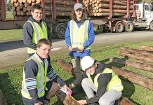 Forest career growth Thomas Graney, Bradley Cameron, Harry Fisher, Fergus Calderwood TBW Newsgroup