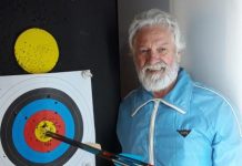 Archery forced indoors