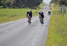 Tough conditions on Caves Road