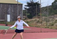 Blustery conditions in seaside clashes