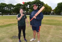 Women hit it for six