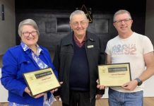 Band life members inducted