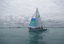 Stunning conditions on the water