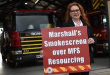 City firies sound alarm